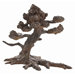 Cypress Bonsai Iron Sculpture