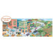 Watercolor Journey Mural Style Border in Multi