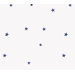 Whimsical Children's Vol. 1 Star Toss Wallpaper in Navy