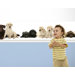 Good Dog Mural Style Border