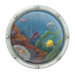 Porthole Number 2 Accent Mural Wall Decal