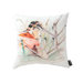 Bird Marsh Watercolor Pillow