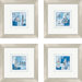 Coastal Light House and Sailboats Framed Art (Set of 4)