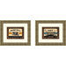 Vintage Hot Coffee Framed Art (Set of 2)