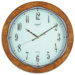 Opal Wooden Round Clock in Classy Finish