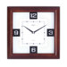 Opal Square Wooden Clock