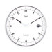 Round Case Clock with Date
