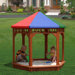 Play-Zee-Bo Covered Sandbox