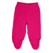 Organically Grown Footie Pants in Hot Pink