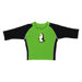 Green Penguin 3 Quarter Sleeve Rashguard