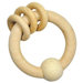 Sprouts New Larger Natural Wooden Ring Rattle