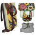 Organic Bib, Burp and Wash Gift Set in Mocha