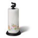 Flutter Paper Towel Holder in Black