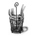 Scroll Silverware Caddy