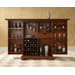 Alexandria Expandable Bar Cabinet in Classic Cherry