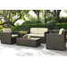 Palm Harbor 4 Piece Deep Seating Group with Cushions