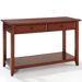 Console Table with Storage Drawers