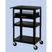 26" - 42" Adjustable Equipment Cart