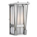 Banff Outdoor Wall Lantern in Antique Silver