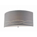 Silver Laser 1 Light Wall Sconce