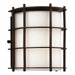Hollywood Hills Outdoor Wall Fixture in Deep Bronze