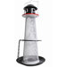 No/No Solar Lighthouse Finch Bird Feeder