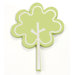Small Wooden Tree in Funky Green / Brown