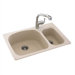 Classics Large/Small Double Bowl Kitchen Sink
