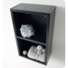 Bathroom Linen Side Cabinet with 2 Open Storage Areas
