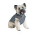 Puffy Dog Coat in Grey