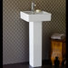 Solutions Square Pedestal Bathroom Sink