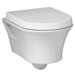 Solutions Standard Wall Hung Toilet in White