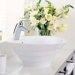 Cirque Bathroom Vessel Sink in White