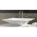 Epic Thin Above Counter Basin in White