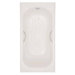 Romaine Nouveau 60" Bath Tub with Optional Handles