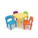 Kids' 5 Piece Plastic Table and Chair Set