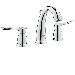 Parkfield Double Handle Widespread Bathroom Faucet