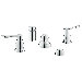 Parkfield Double Handle Vertical Spray Bidet Faucet