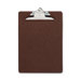 ClipboaRed, w/ Standard Metal Clip, 6"x9", Brown