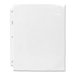 Sheet Protectors,T op Load, 3HP, 2.0mil, 11"x9", 200 per Pack, Clear