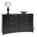 Sonoma Condo 6 Drawer Dresser