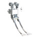834 Wall Mount Double Pedal Self-Closing Valve in Chrome