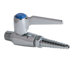 909 Single Valve with Lever Handle for Air and Gas in Chrome