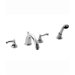 Wynd 816 Double Handle Volume Control Roman Tub Faucet with Hand Shower
