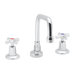 Commander Widespread Bathroom Faucet with Double Cross Handles