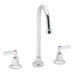 Commander Widespread Bathroom Faucet with Double Cross Handles
