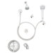 Sentinel Mark II Dual Function Complete Shower Faucet with Intergal Stops
