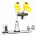 Eyesaver Centerset Faucet with 8" Deck Plate, Optional Thermostatic Mixing Valve, Manual Override and Ac Powered