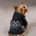 Crown Cross Bone Dog Hoodie