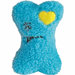 Embroidered Berber 8" Bone Dog Toy in Blue
